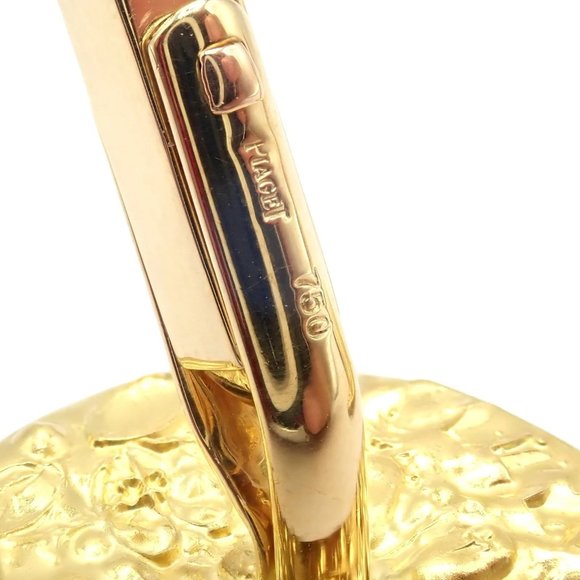 Authentic Salvador Dali D'or for Piaget 18k & 22k Yellow Gold Cufflinks - Picture 3 of 12